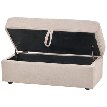 Falster 3-sits Bäddsoffa 90x150 cm med Förvaring i Tyg - Taupe - Möbler - Soffa - Bäddsoffa
