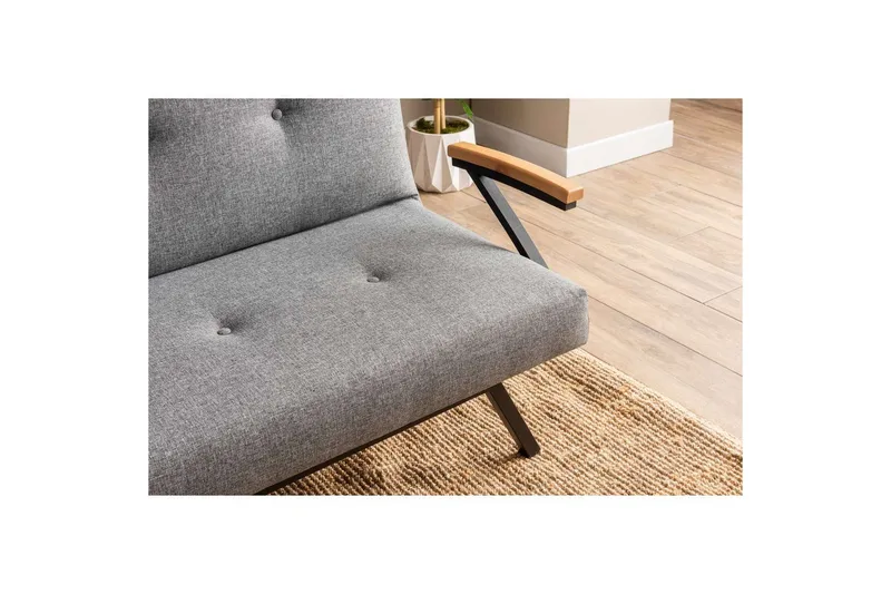 Fennor Bäddsoffa 2-sits - Ljusgrå - Möbler - Soffa - Bäddsoffa