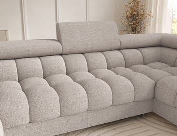 Feraria 6-sits Bubblig Bäddsoffa med Divan och Schäslong förvaring Höger - Royal 18 - Möbler - Soffa - Bäddsoffa