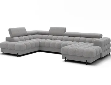 Feraria 6-sits Bubblig Bäddsoffa med Divan och Schäslong förvaring Vänster - Royal 03 - Möbler - Soffa - Bäddsoffa