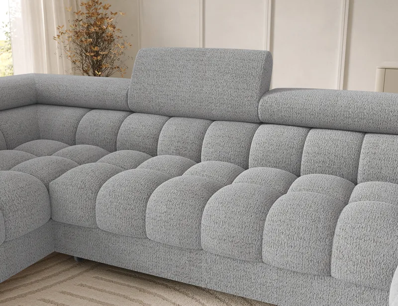 Feraria 6-sits Bubblig Bäddsoffa med Divan och Schäslong förvaring Vänster - Royal 03 - Möbler - Soffa - Bäddsoffa