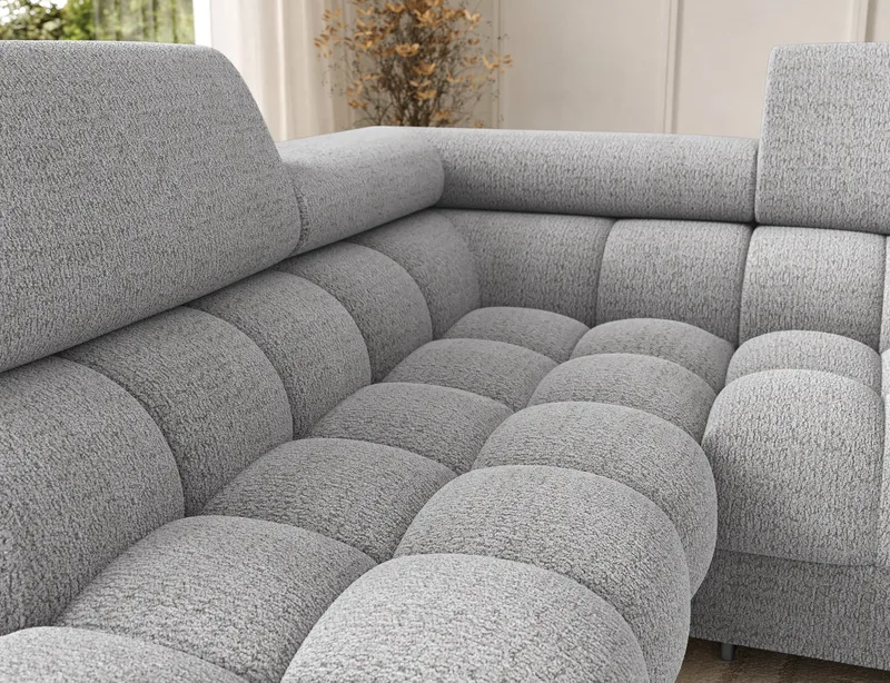 Feraria 6-sits Bubblig Bäddsoffa med Divan och Schäslong förvaring Vänster - Royal 03 - Möbler - Soffa - Bäddsoffa