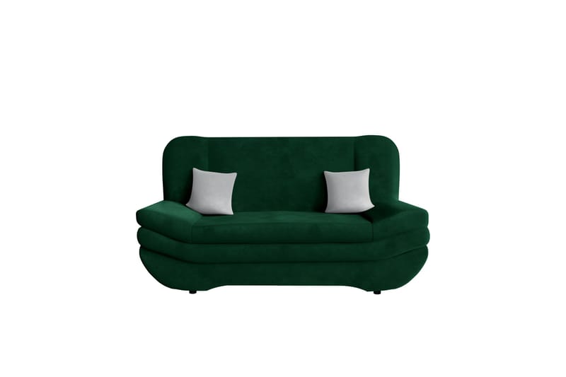 Figurelle Bäddsoffa 3-sits, Grön