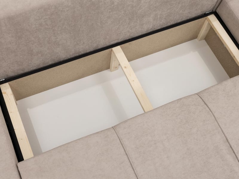 Flo Bäddsoffa Dubbeldivan 4-sits - Brun - Möbler - Soffa - Bäddsoffa