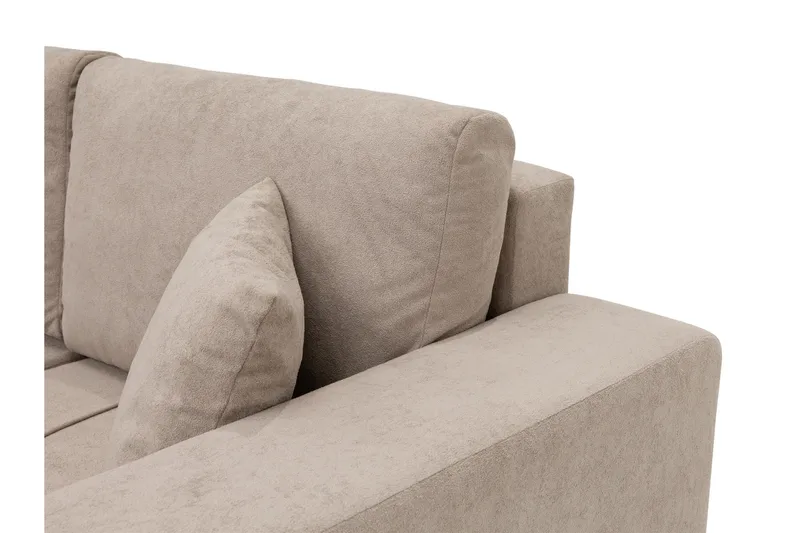 Flo Bäddsoffa Dubbeldivan 4-sits - Grå - Möbler - Soffa - Bäddsoffa