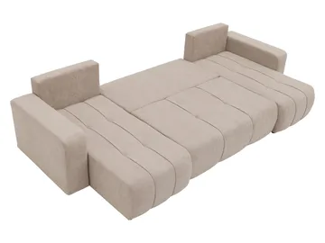 Flo Bäddsoffa Dubbeldivan 4-sits - Ljusgrå - Möbler - Soffa - Bäddsoffa