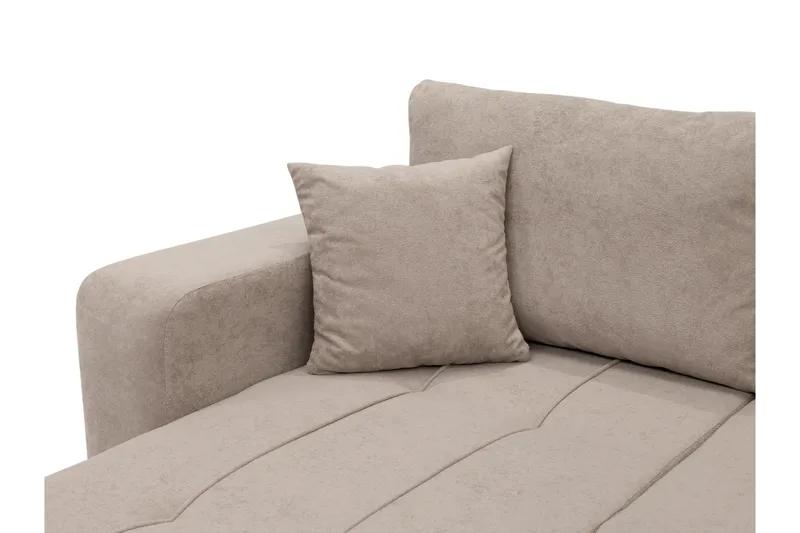 Flo Bäddsoffa Dubbeldivan 4-sits - Ljusgrå - Möbler - Soffa - Bäddsoffa