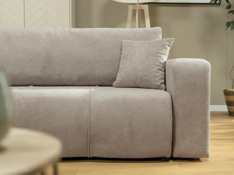 Flo Bäddsoffa med Divan 3-sits - Beige - Möbler - Soffa - Bäddsoffa