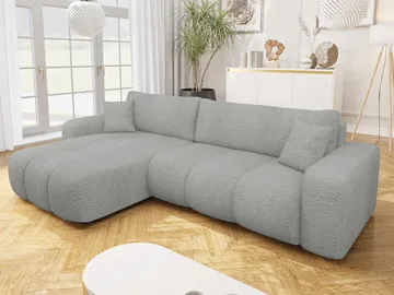 Flo Bäddsoffa med Divan 3-sits - Ljusgrå - Möbler - Soffa - Bäddsoffa