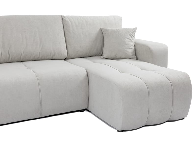 Flo Bäddsoffa med Divan 3-sits - Ljusgrå - Möbler - Soffa - Bäddsoffa