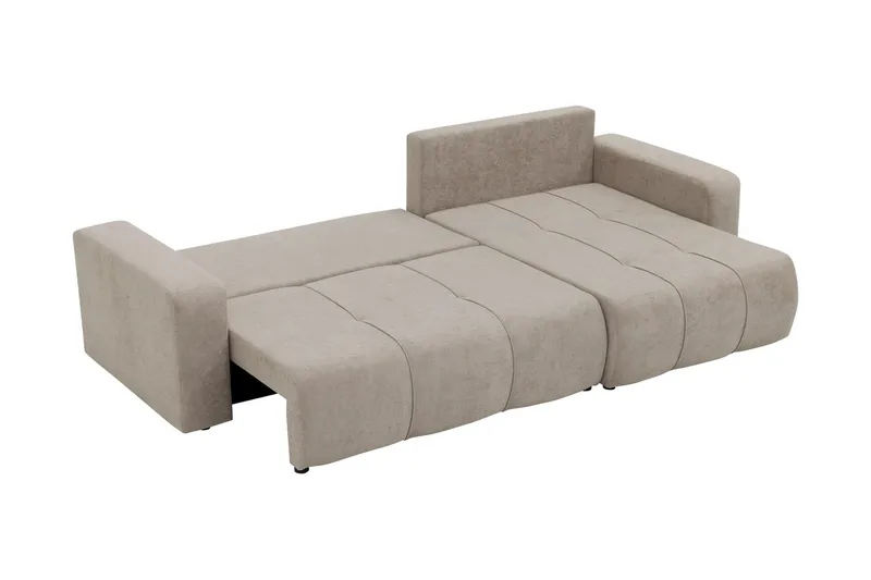 Flo Bäddsoffa med Divan 3-sits - Orange - Möbler - Soffa - Bäddsoffa