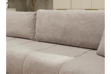 Flo Bäddsoffa med Divan 3-sits - Svart - Möbler - Soffa - Bäddsoffa