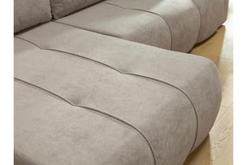 Flo Bäddsoffa med Divan 3-sits - Svart - Möbler - Soffa - Bäddsoffa
