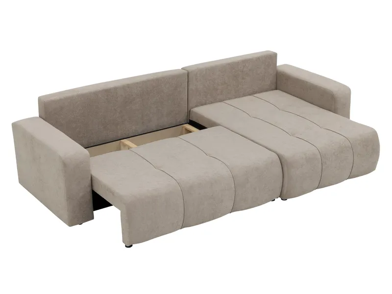 Flo Bäddsoffa med Divan 3-sits - Vit - Möbler - Soffa - Bäddsoffa