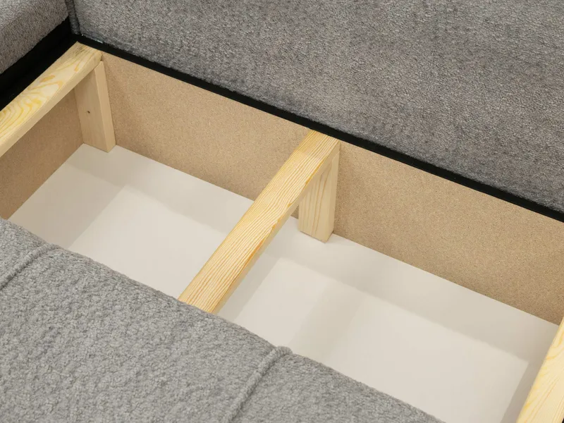 Flo Bäddsoffa med Divan 4-sits - Brun - Möbler - Soffa - Bäddsoffa