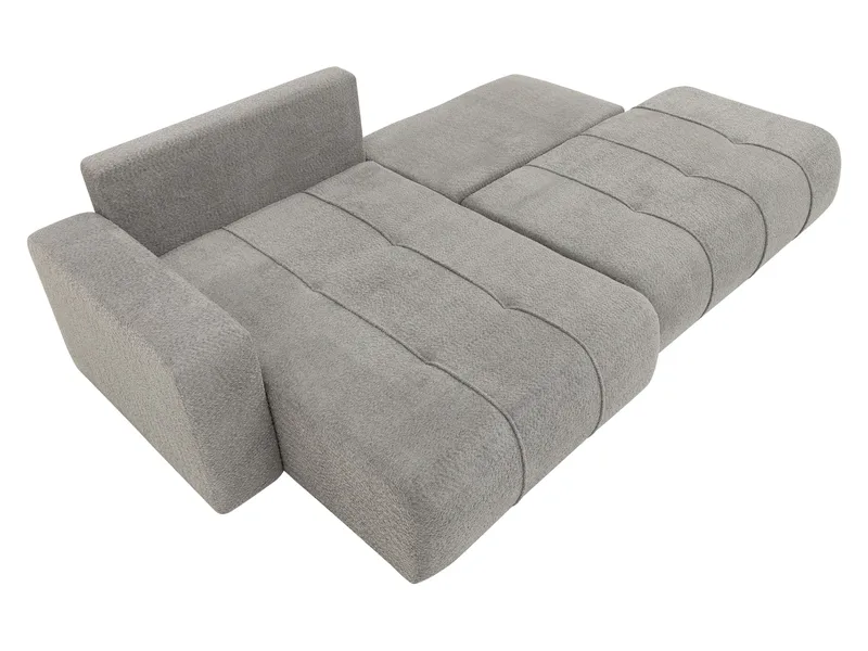 Flo Bäddsoffa med Divan 4-sits - Svart - Möbler - Soffa - Bäddsoffa