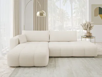 Flo Bäddsoffa med Divan 4-sits - Vit - Möbler - Soffa - Bäddsoffa