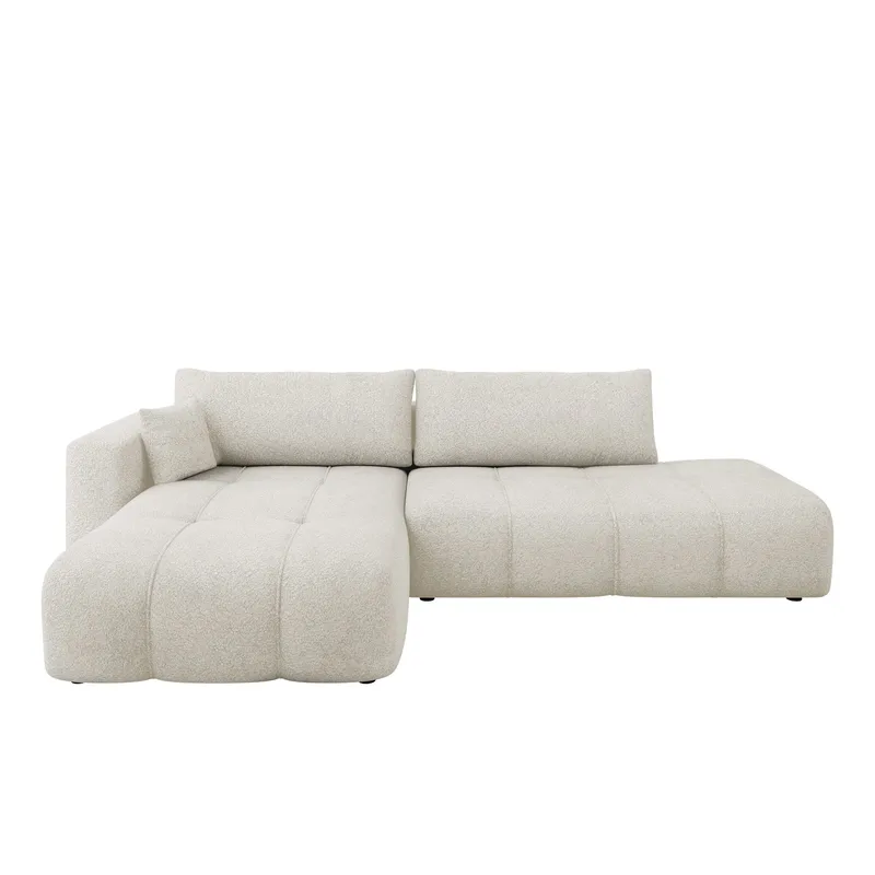 Flo Bäddsoffa med Divan 4-sits, Vit