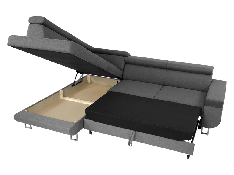 Fonti 3-sits Bäddsoffa med schäslong och förvaring - Möbler - Soffa - Bäddsoffa