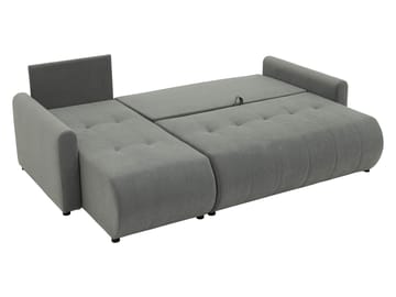 Fynrican 3-sits Bäddsoffa med divan - svart - Möbler - Soffa - Bäddsoffa