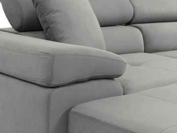 Gabina 3-sits Bäddsoffa med divan - brun - Möbler - Soffa - Bäddsoffa