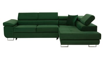 Gabina 4-sits Bäddsoffa med schäslong - grå - Möbler - Soffa - Bäddsoffa