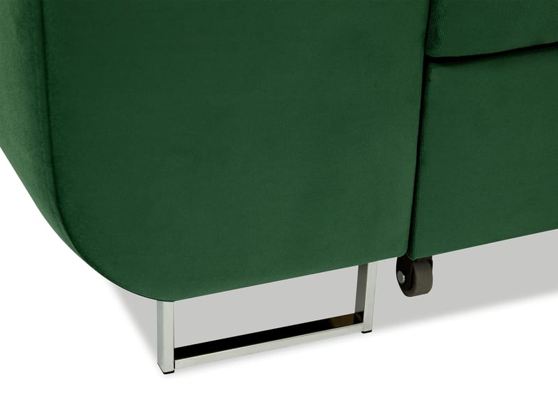 Gabina 4-sits Bäddsoffa med schäslong - svart - Möbler - Soffa - Bäddsoffa