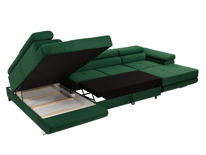 Gabina 5-sits U-formad bäddsoffa med divan och schäslong - Lumo 40 - Möbler - Soffa - Bäddsoffa