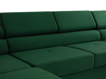 Gabina 5-sits U-formad bäddsoffa med divan och schäslong - Lumo 40 - Möbler - Soffa - Bäddsoffa