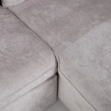 Hörnbäddsoffa Klevor - Ljusgrå - Möbler - Soffa - Bäddsoffa