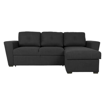Hörnbäddsoffa Korsvik - Mörkgrå - Möbler - Soffa - Bäddsoffa