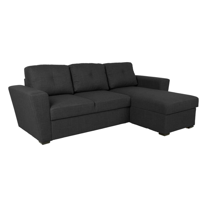 Hörnbäddsoffa Korsvik, Mörkgrå