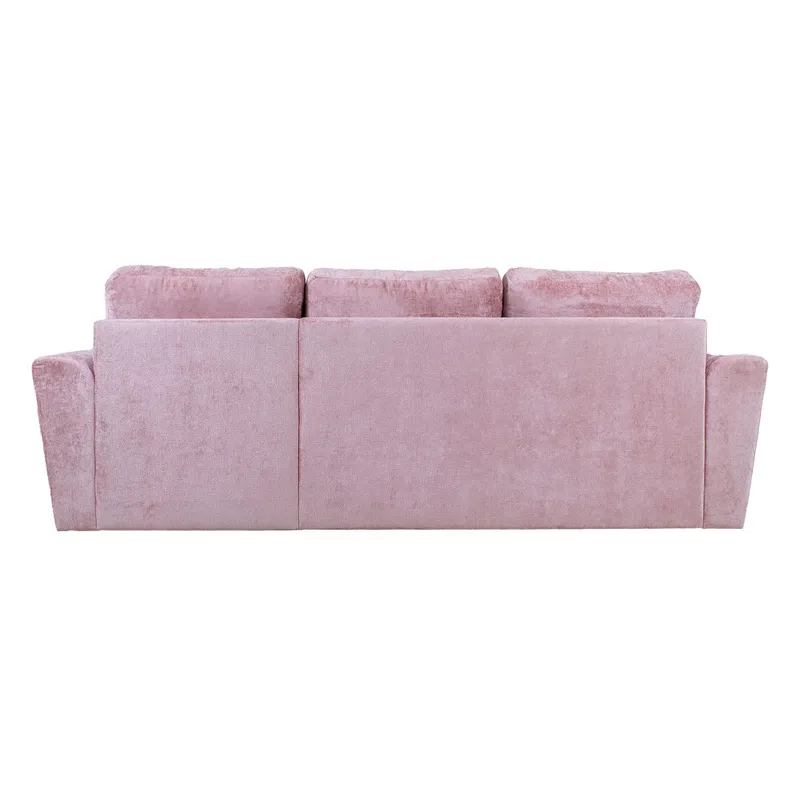 Hörnbäddsoffa Tjörnö - Rosa - Möbler - Soffa - Bäddsoffa