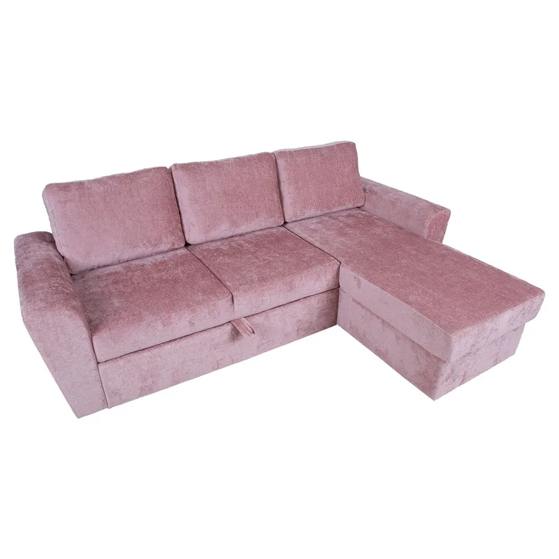 Hörnbäddsoffa Tjörnö - Rosa - Möbler - Soffa - Bäddsoffa