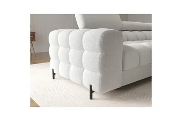 Hörnsoffa Eltap Felro 285x181x93 cm - Royal 03, Grå, Höger - Möbler - Soffa - Bäddsoffa