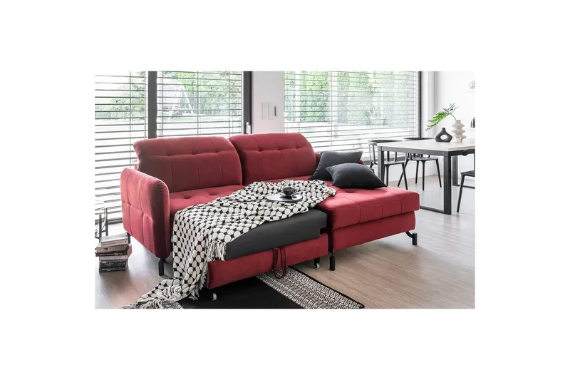 Hörnsoffa Eltap Lorelle 225x160x105 cm - Rivera 59, Höger - Möbler - Soffa - Bäddsoffa
