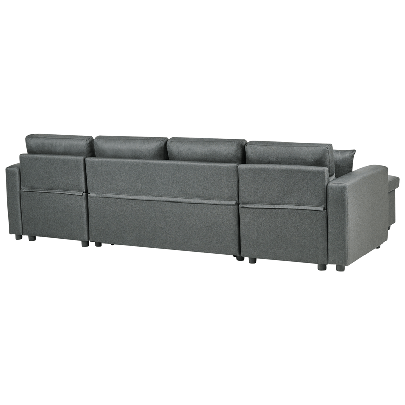 Hörnsoffa Sommen - Mörkgrå - Möbler - Soffa - Bäddsoffa