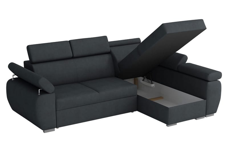 Halliday Hörnsoffa Höger - Mörkgrå - Möbler - Soffa - Bäddsoffa