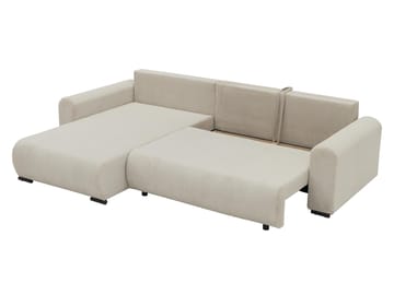 Handda 4-sits Bäddsoffa med Divan Vänster - Beige - Möbler - Soffa - Bäddsoffa