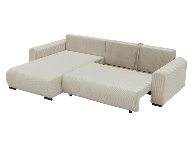 Handda 4-sits Bäddsoffa med Divan Vänster - Beige - Möbler - Soffa - Bäddsoffa