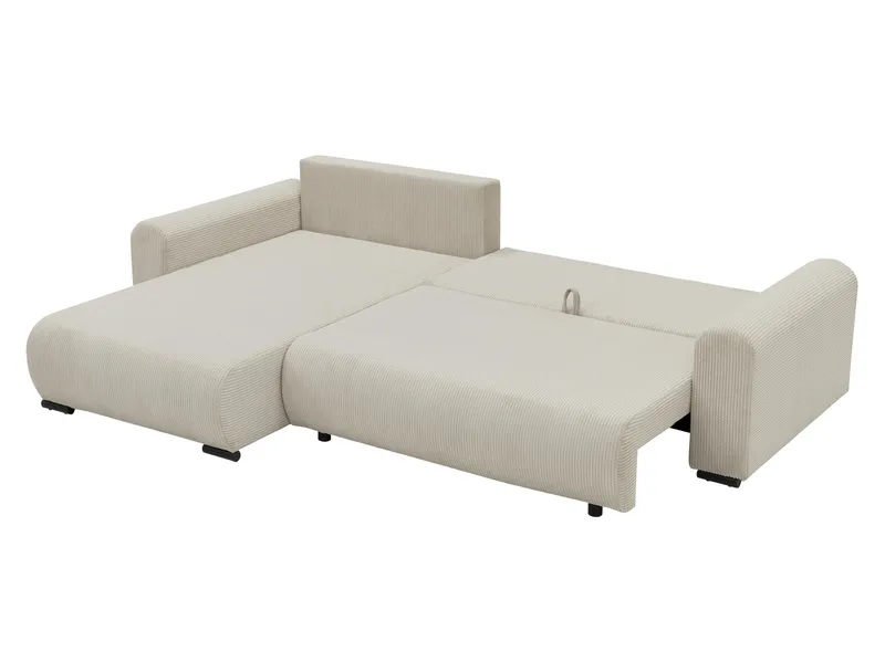 Handda 4-sits Bäddsoffa med Divan Vänster - Beige - Möbler - Soffa - Bäddsoffa