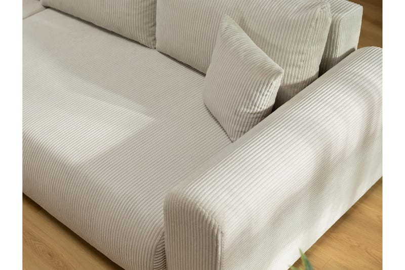 Handda Bäddsoffa med Divan 3-sits i Manchester - Marinblå - Möbler - Soffa - Bäddsoffa