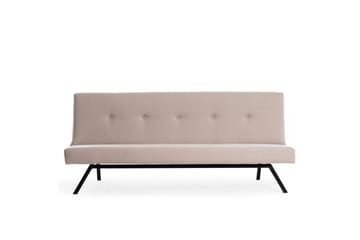Hetalia 3-sits Längsbäddad Bäddsoffa 102x180 cm i Tyg - Beige - Möbler - Soffa - Bäddsoffa