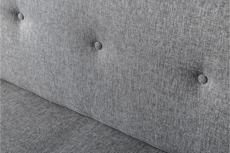 Hetalia 3-sits Längsbäddad Bäddsoffa 102x180 cm i Tyg - Grå - Möbler - Soffa - Bäddsoffa