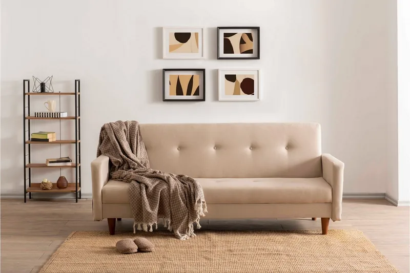 Hiko Bäddsoffa, Cream