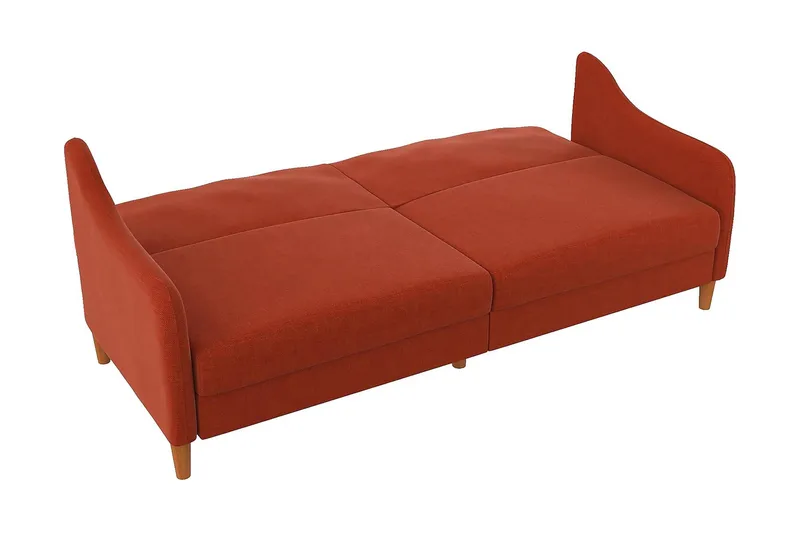 Jasper 2-sits Bäddsoffa Orange - Dorel Home - Möbler - Soffa - Bäddsoffa