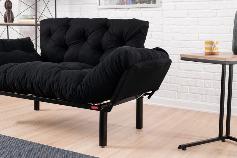 Jenica Bäddsoffa 2-sits - Svart - Möbler - Soffa - Bäddsoffa