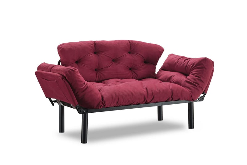 Jenica Bäddsoffa 2-sits - Vinröd - Möbler - Soffa - Bäddsoffa