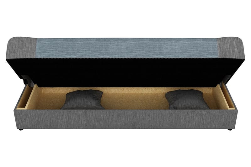 Jonas Bäddsoffa 195x87x86 cm - Röd/svart - Möbler - Soffa - Bäddsoffa