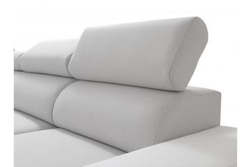 Kahundji Vänster Hörnbäddsoffa 127x284 cm med Förvaring i Tyg - Antracit - Möbler - Soffa - Bäddsoffa